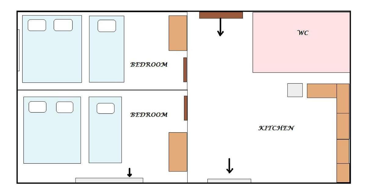 Hotel Filoxenia Neoi Poroi Bagian luar foto